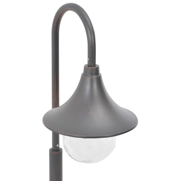 vidaXL havelampe 120 cm E27 aluminium bronze