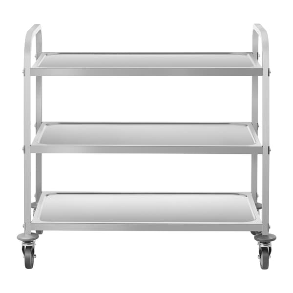 Serveringsvogn med 3 hylder op til 150 kg Rustfrit stål RCSW-6.2
