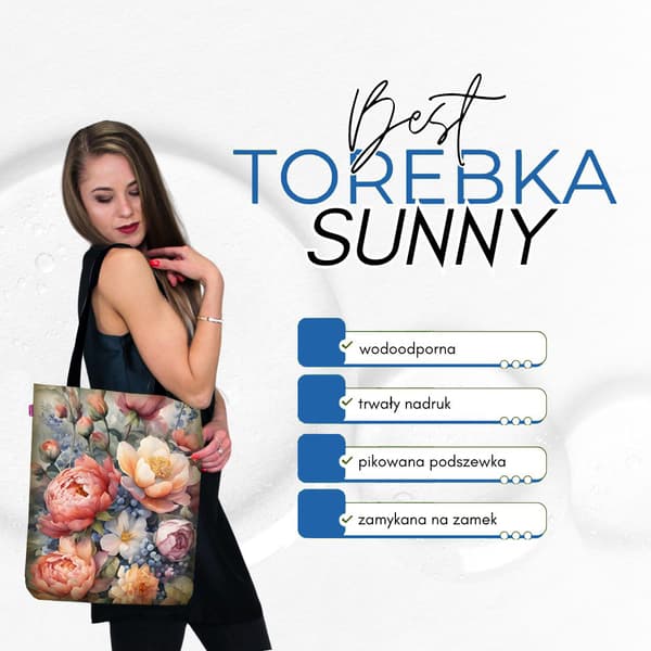 AURINKOINEN kangaskassi - Felicia