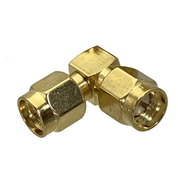SMA-stik/SMA vinklet stikadapter