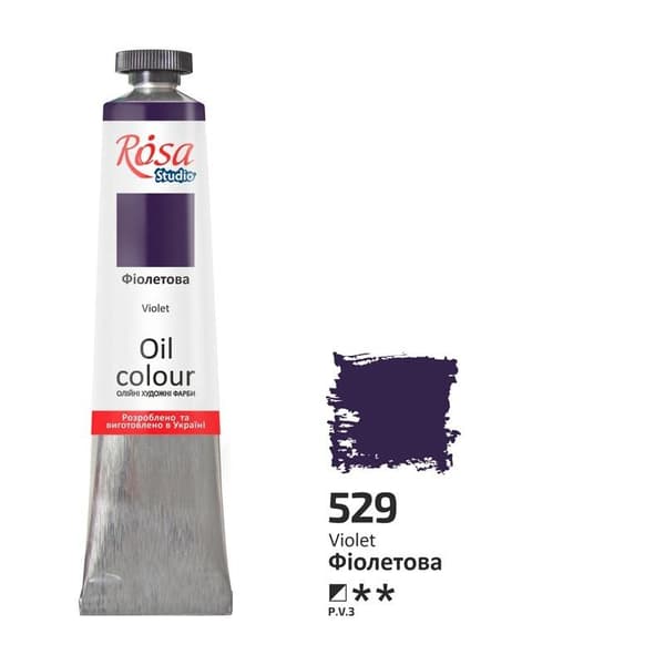 Oliemaling violet 529 45ml