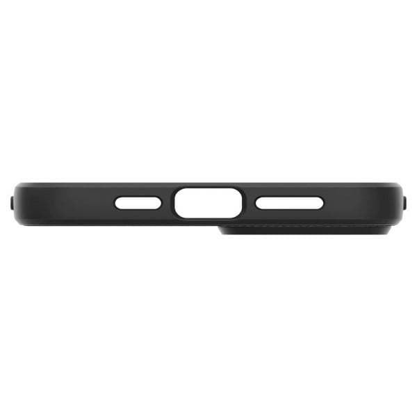 Spigen Liquid Air-cover til iPhone 14 Plus, matsort