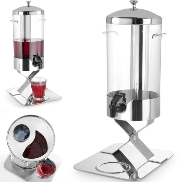 Iskølet juice- og drikkevaredispenser 5L - Hendi 425190