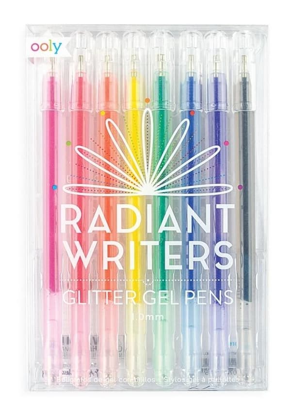 Radiant Writers Glitter Gelpennor 8 st