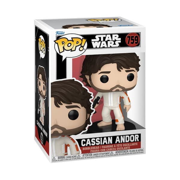 Funko POP Star Wars 759 Cassian Andor samlingsfigur