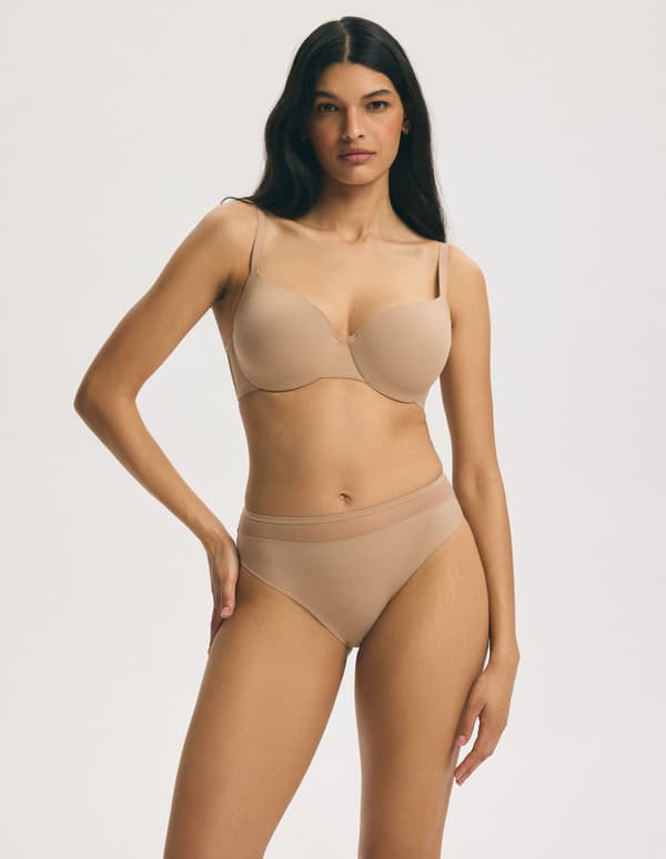 BASIC Esotiq topattu rintaliivi | beige 85D