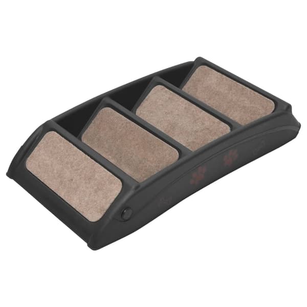 vidaXL foldbar hundetrappe sort 62 x 40 x 49,5 cm