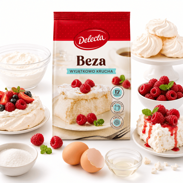 Ekstra sprød marengs 260 g Delecta