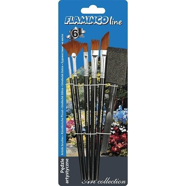 Flamingo-taidesiveltimet 6 kpl