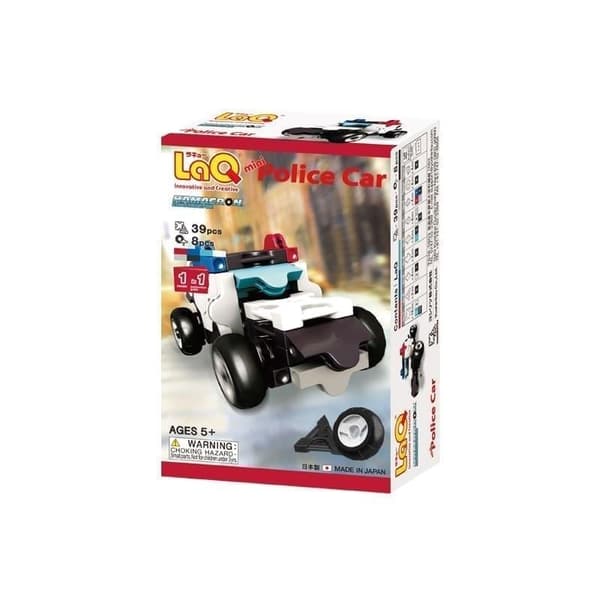 Mini-poliisiauto-opetuspalikat