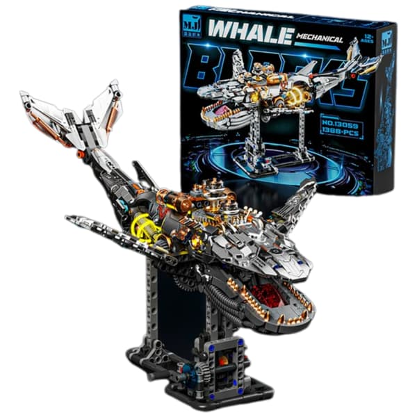 Technic MJI 13059 - Mekanisk val LED 1388 el - rörlig teknisk modell