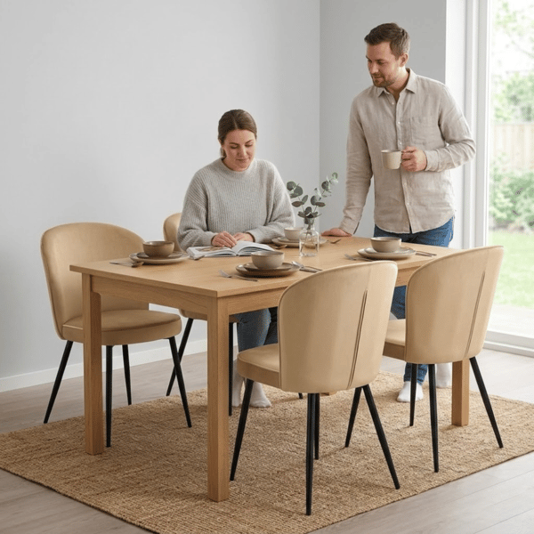 Nicolas-tuoli beige