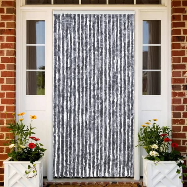 vidaXL insektnet, sølv, 90x220 cm, chenille