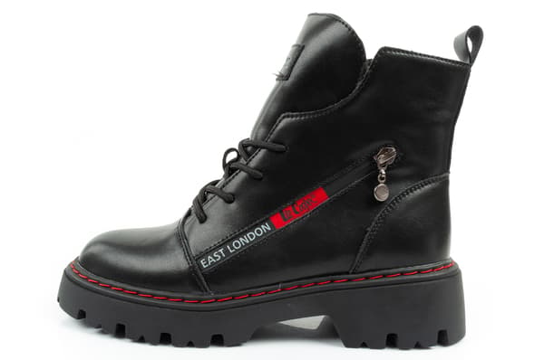 Lee Cooper Læder Sort LCJ-25-01-3754L] årgang 38