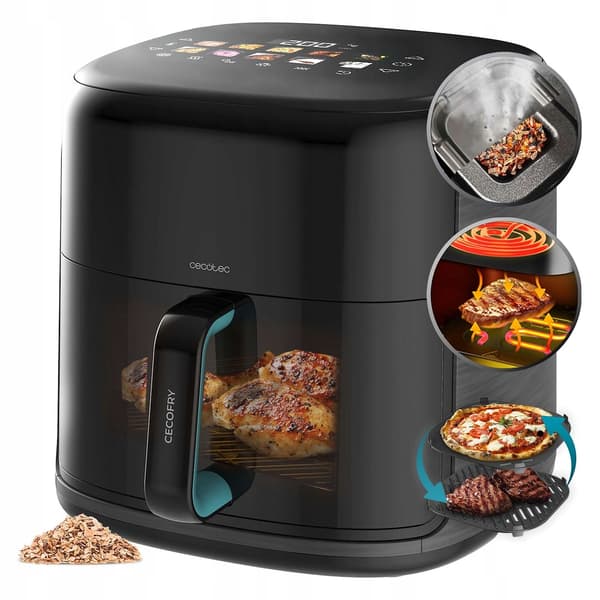 Cecotec Cecofry&Grill Smokin'Prime 6500 fedtfri frituregryde