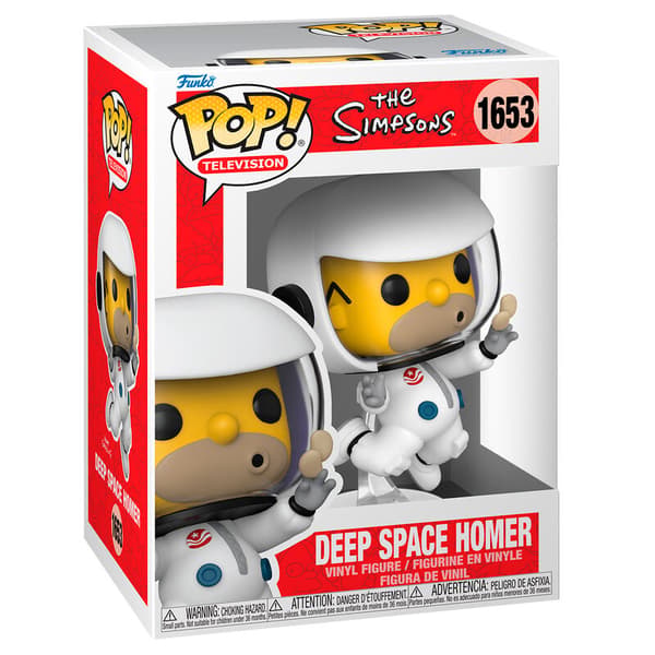 Funko POP The Simpsons 1653 Deep Space Homer samlarfigur