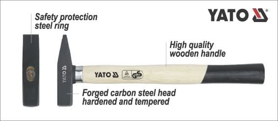 Smideshammare 500 g YT-4505 YATO