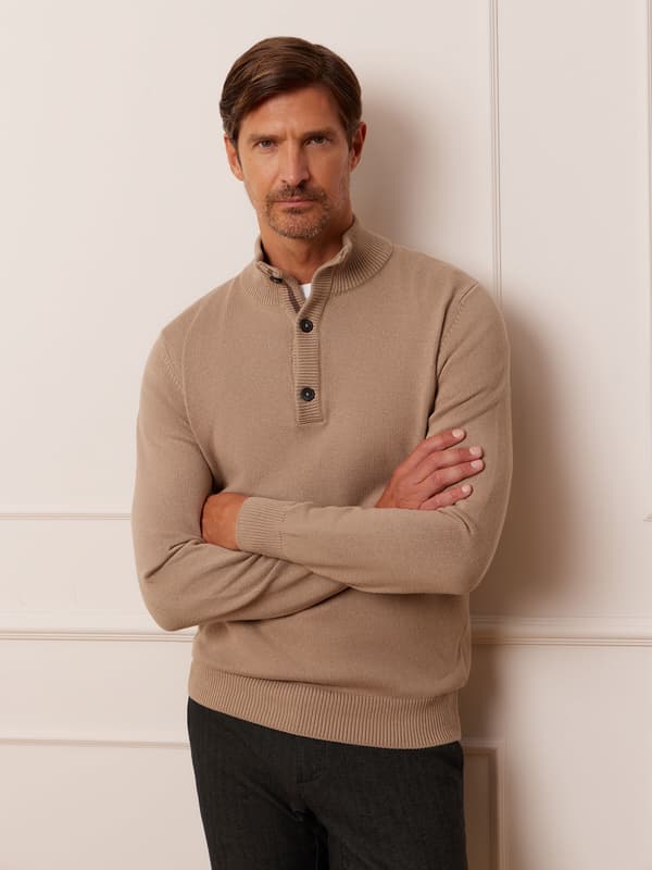 BEIGE ALTON TRØJE XL