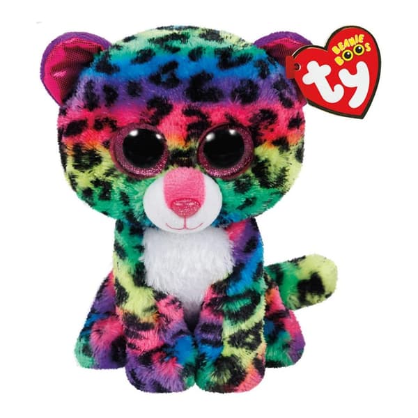 Beanie Boos Dotty - Färgglad Leopard