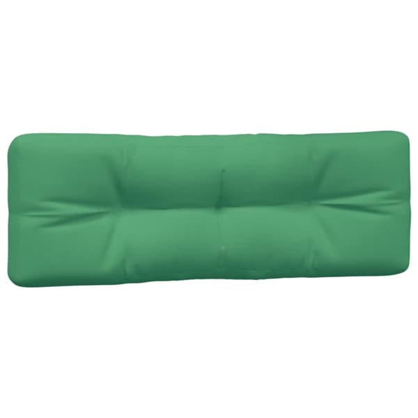 vidaXL Pallsoffkuddar, set om 2, gröna, tyg