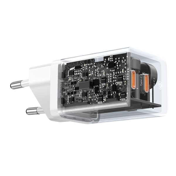 GaN5 Pro 40W USB-C Väggladdare - Vit