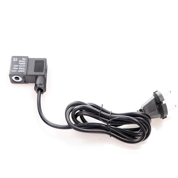 Blå spole til magnetventil + kabel
