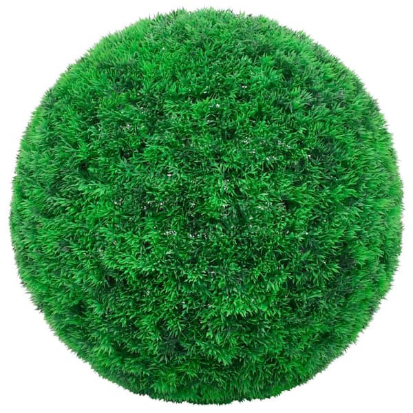 vidaXL kunstige buksbomkugler, 2 stk., 45 cm