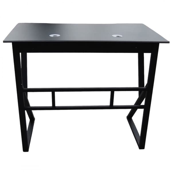 Svart speldatorbord 100 x 60 cm STL20CZ