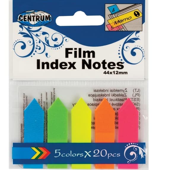 Indexflikar 4x12mm 20K. 83506
