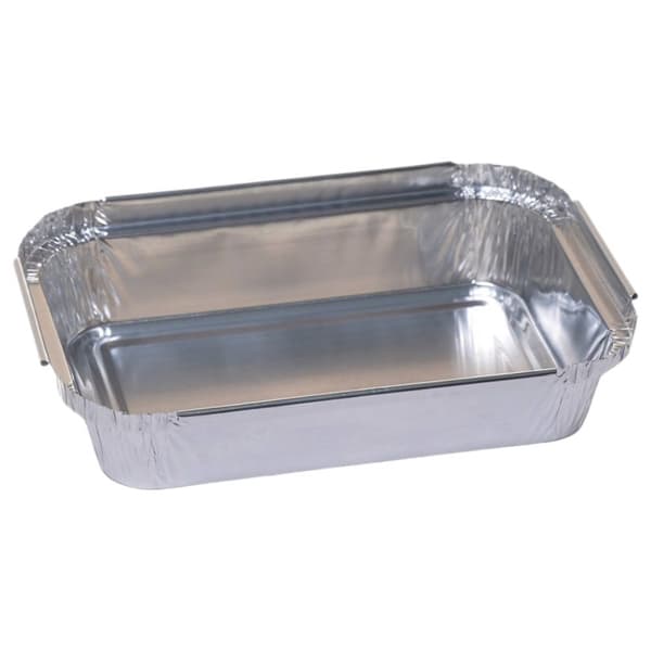Aluminiumform 159x109 310ml med lock 100st ^