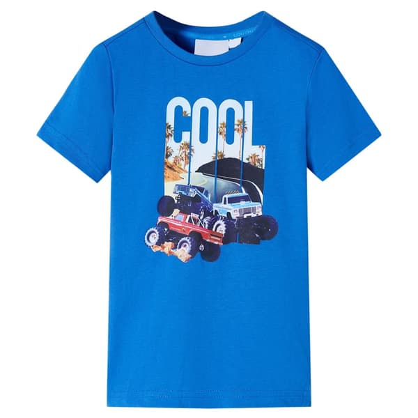 Børne-T-shirt, blå, 104