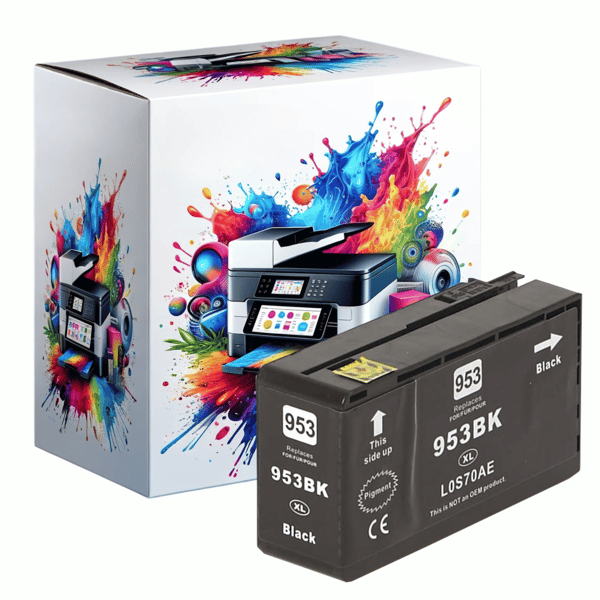 Muste HP H953XL BK GP -tulostimeen