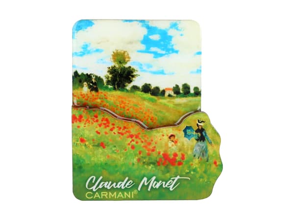 Magnet - C. Monet, Vallmofält (CARMANI)