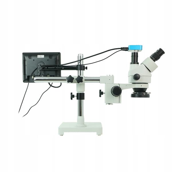 10HS mikroskop + 616 16MP kamera + 60X LED-belysning + display