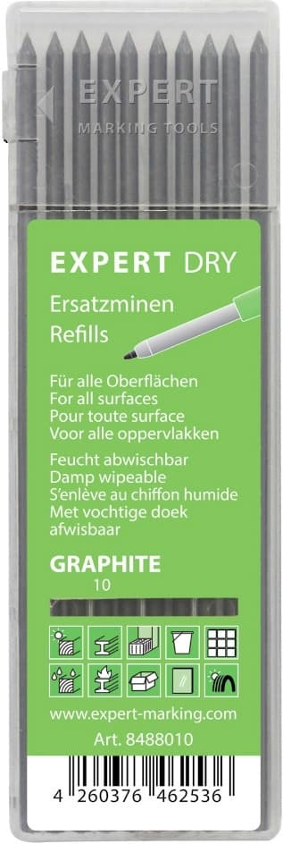 GRAFITPENNE 2,8 MM 10 STK.