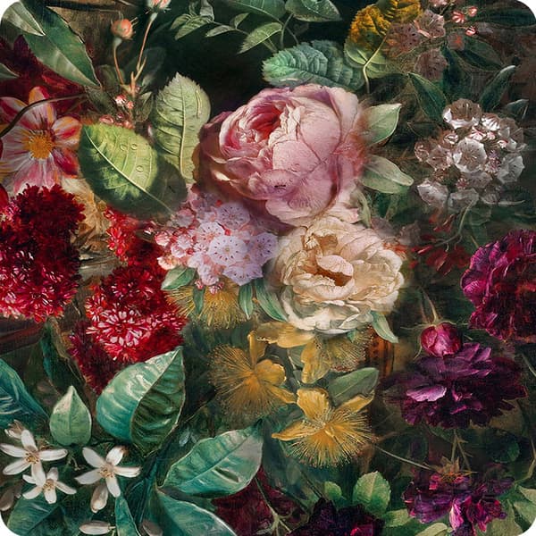 Dækkeserviet - BOUQUET - 33 cm x 33 cm
