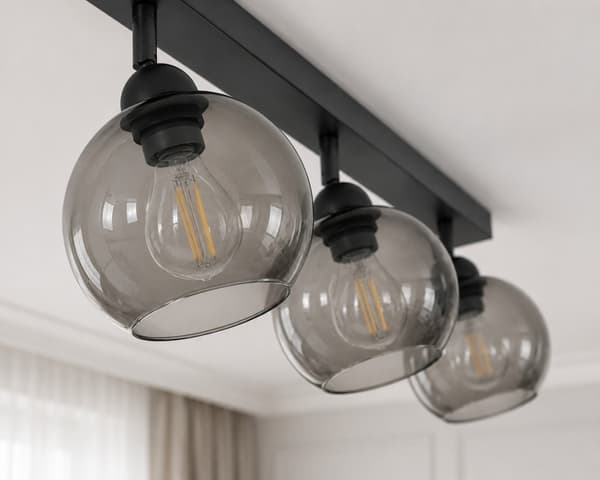 Spotlight 3xE27 YUNO SVART