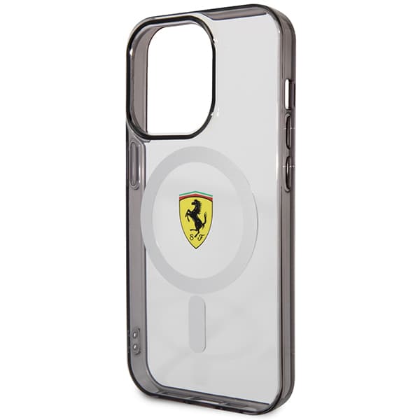 Ferrari Outline Magsafe-etui til iPhone 14 Pro Max, klart