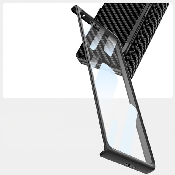 Flip pung-etui til Samsung Galaxy Z Fold 7 5G - kulstofsort