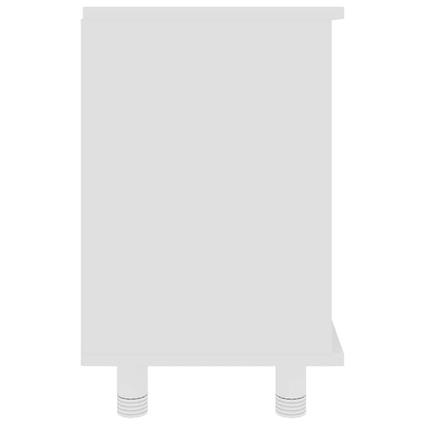 vidaXL badeværelsesskab hvid 60x32x53,5 cm spånplade
