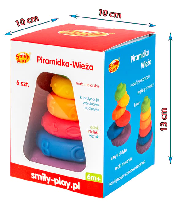 PYRAMIDTÅRN SMILY PLAY 1/16
