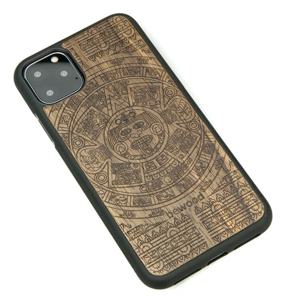 Puinen suojakuori iPhone 11 PRO MAXille, AZTEC CALENDAR LIMBA