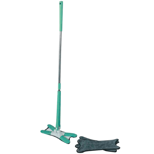 WMC Roterende Klembar Gulvmoppe X-type med Klemme + 3 Puder