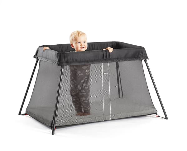 BABYBJORN - LIGHT rejseseng - sort