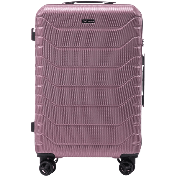 Set med 3 Wings CRAKE POLICARBON resväskor i 100 % roséguld