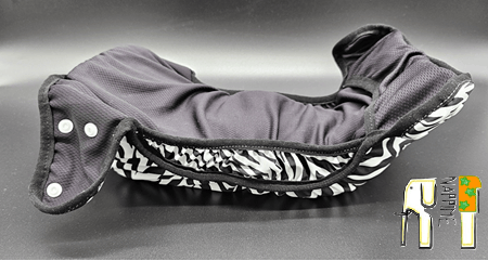 NappiMe JUNIOR M Vaskbare bleer – Zebra