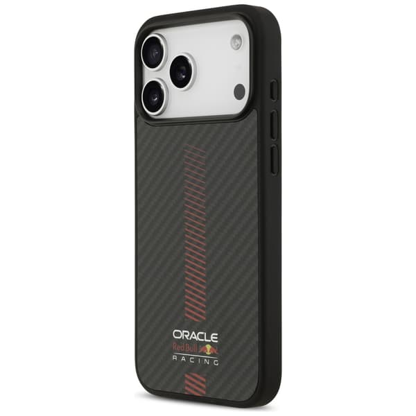 Red Bull Kevlar Powerbar MagSafe-etui til iPhone 17 Pro Max, sort