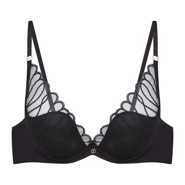 Olyvia push-up -rintaliivit - musta 65F