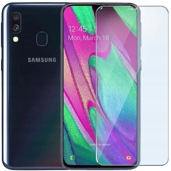 Härdat glas för Samsung Galaxy A40 - Skyddsglas 2.5D, 9H