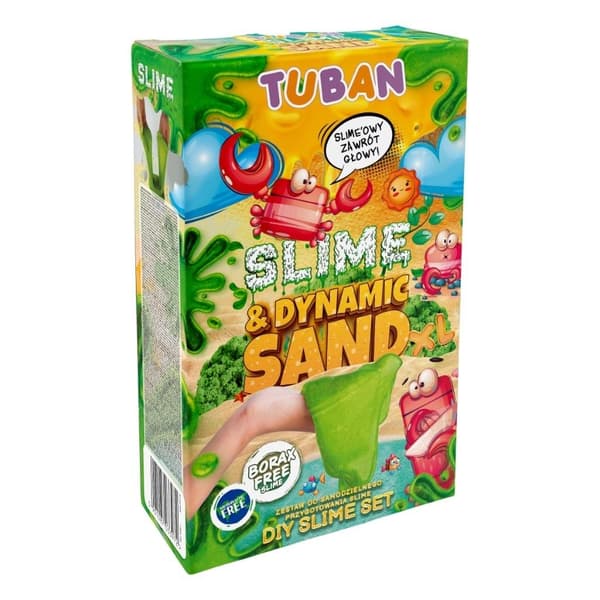 DIY Slime&Dynamic Sand XL TUBAN sæt